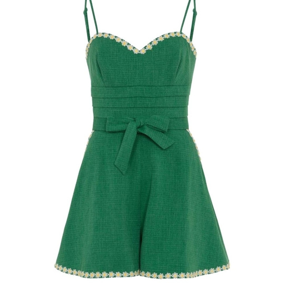 Voodoo Vixen Daisy Romper Jumper Shorts Women's Large